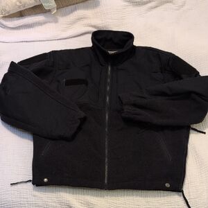 5.11 Tactical Fleece, dark navy, M, Gently Used With Velcro For Patches